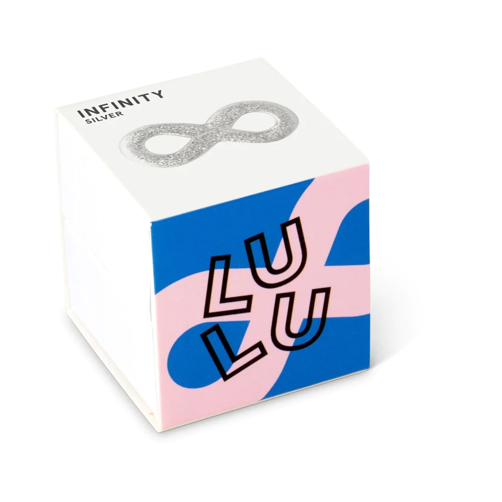 Infinity Single Stud Earring Silver