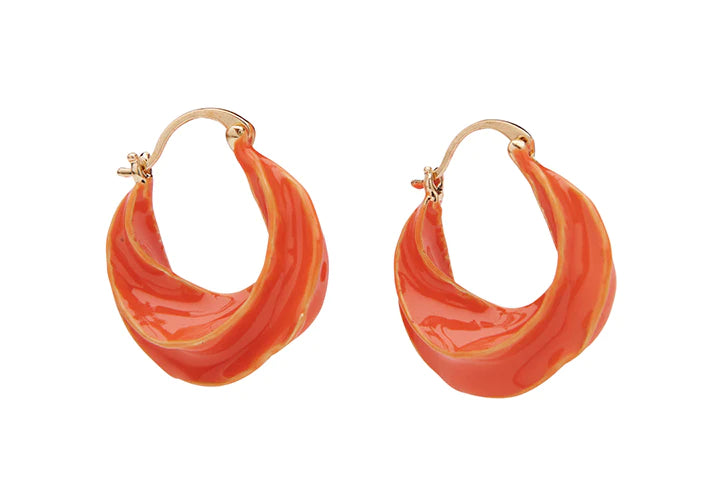 Pico Afrika Enamel Earring