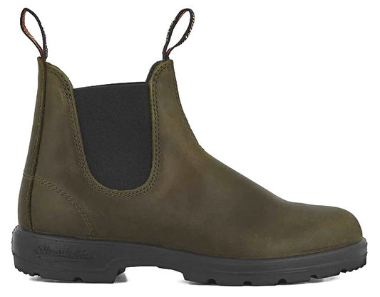 Blundstone 2052 Lined Leather Boot Dark Green