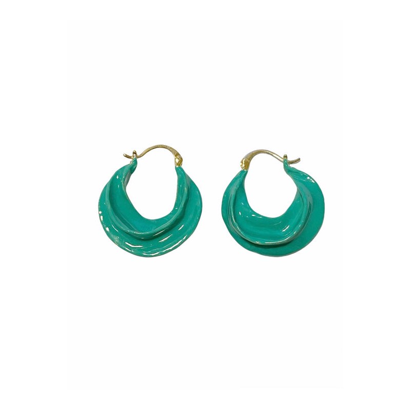 Pico Afrika Enamel Earring
