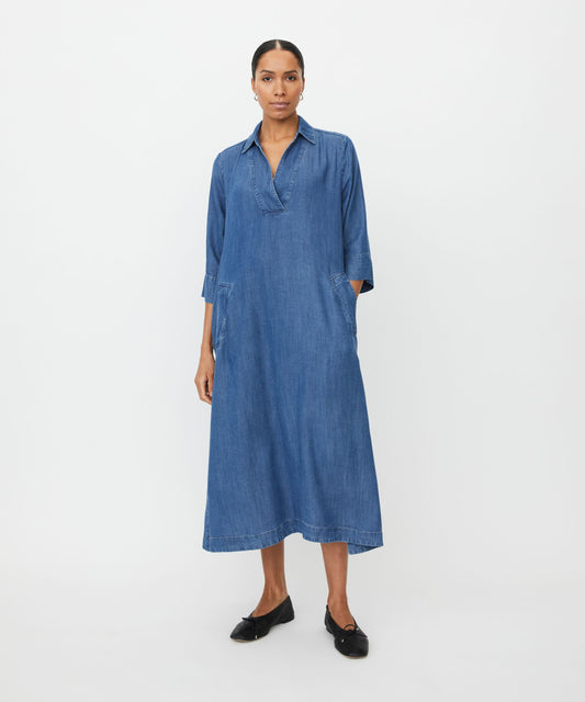 MaNikeeta Denim Dress Washed Denim