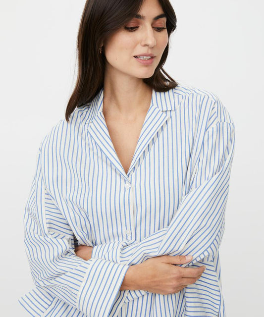 MaIsolisse Striped Shirt Princess Blue