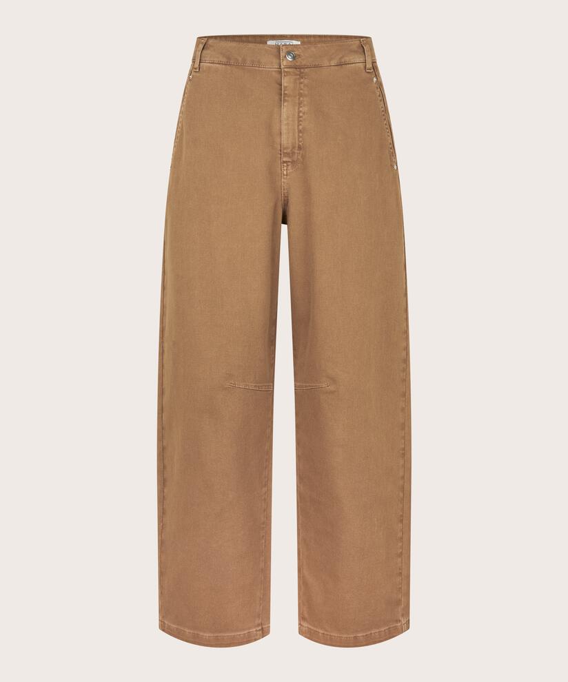 MaPovienne Cotton Loose Fit Trouser Otter