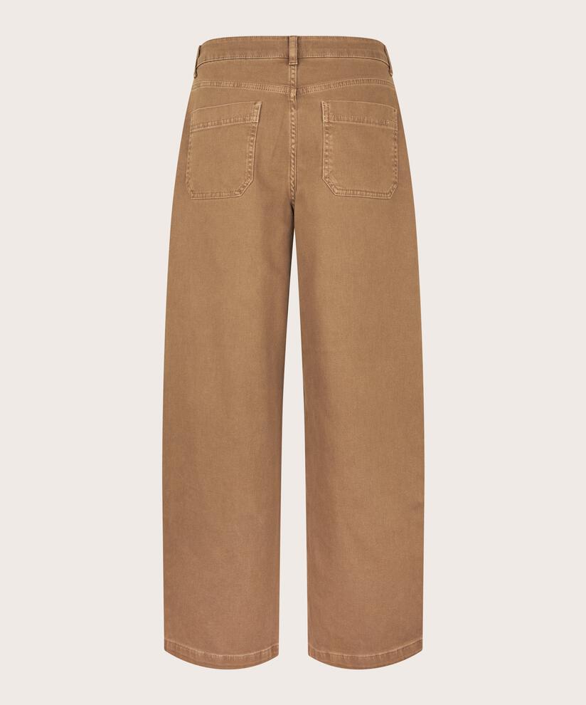 MaPovienne Cotton Loose Fit Trouser Otter