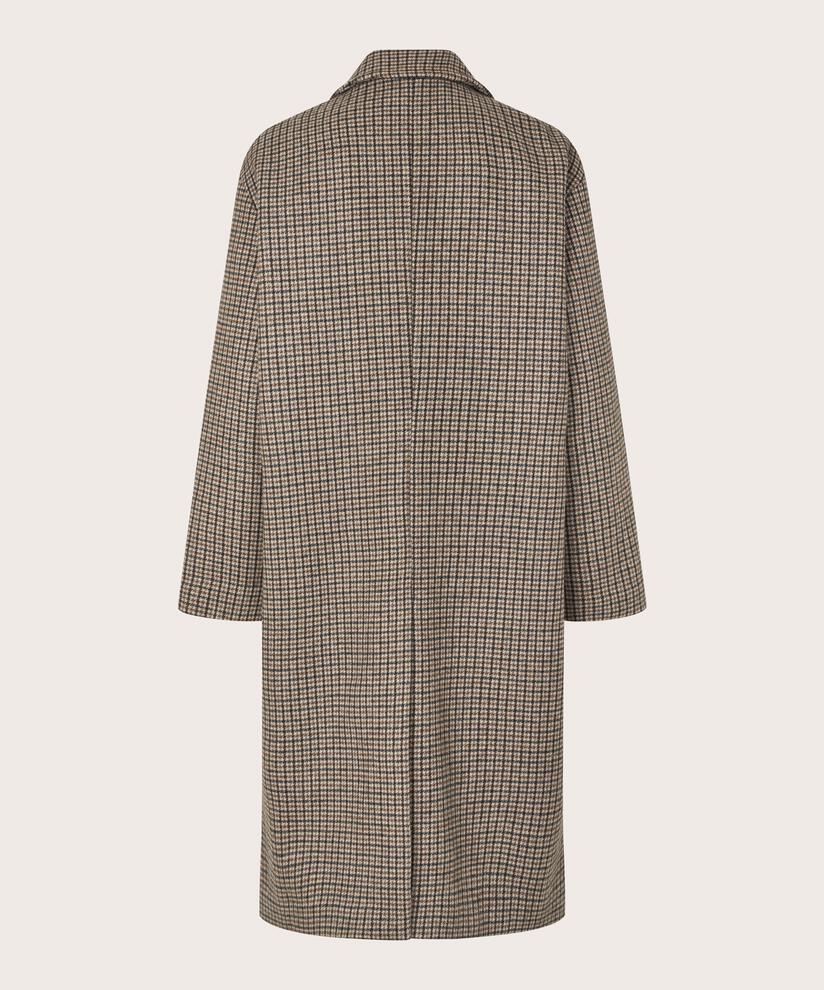 MaTullya Wool Coat Chocolate