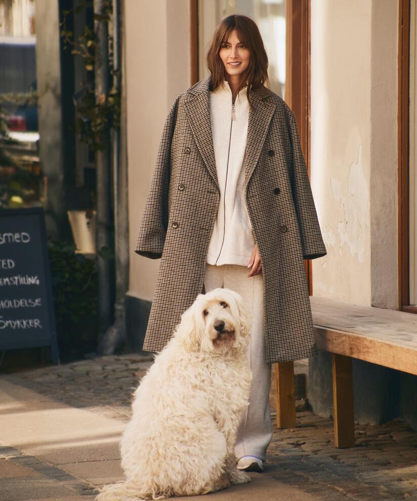 MaTullya Wool Coat Chocolate