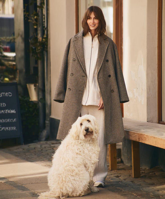 MaTullya Wool Coat Chocolate