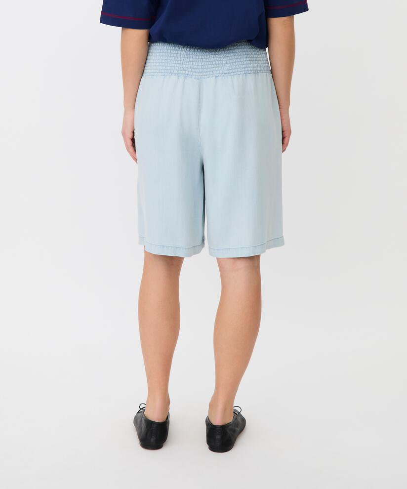 MaPinja Light Denim Shorts Light Blue