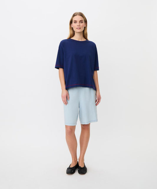 MaPinja Light Denim Shorts Light Blue