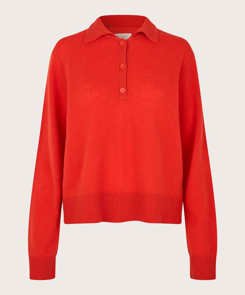MaFaynor Knitted Top Valient Poppy