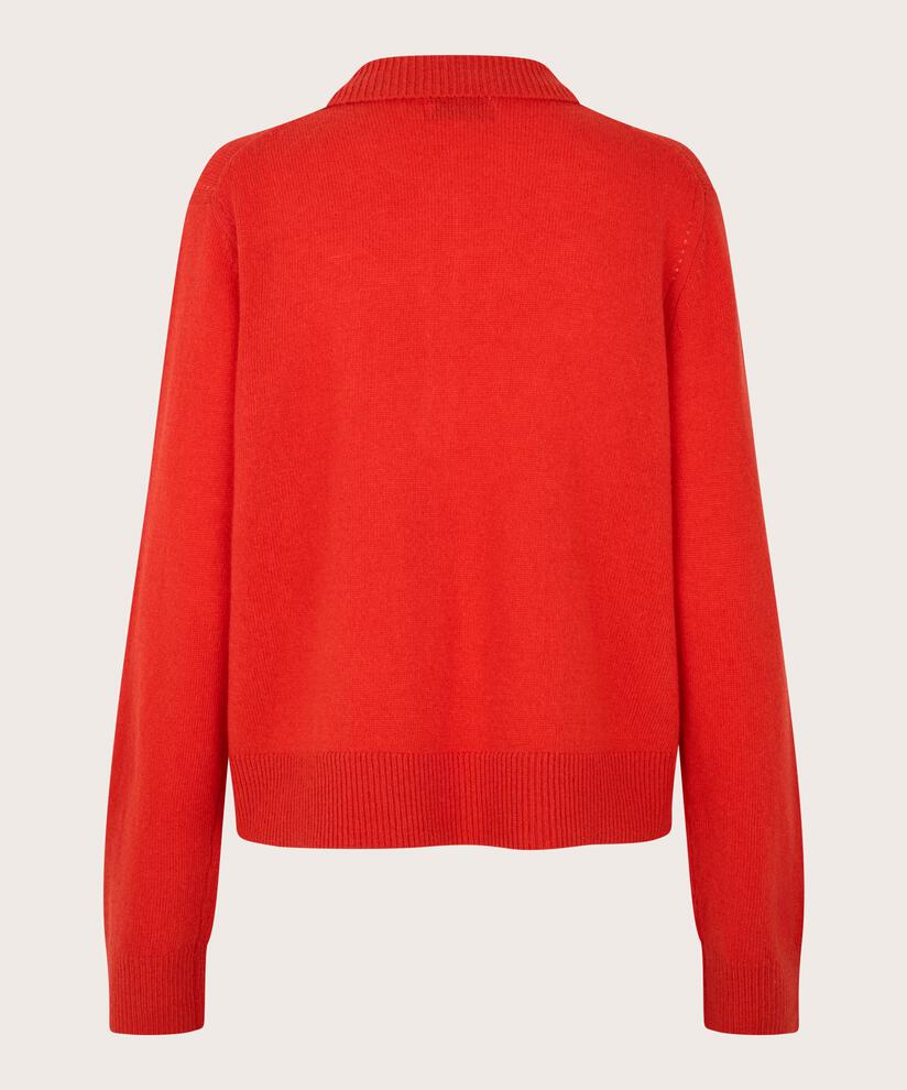 MaFaynor Knitted Top Valient Poppy