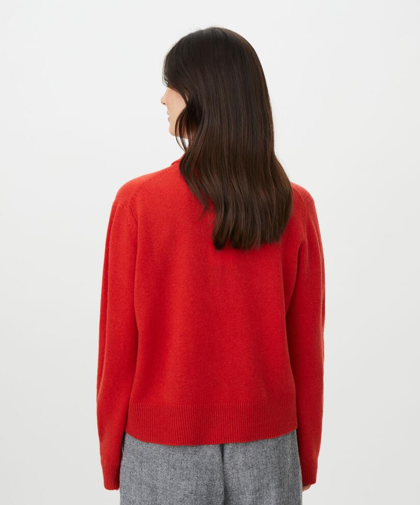 MaFaynor Knitted Top Valient Poppy