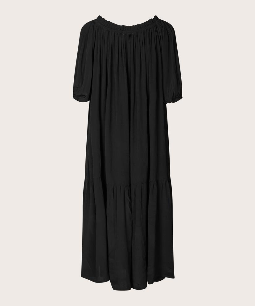 MaNaneh Viscose Maxi Dress Black