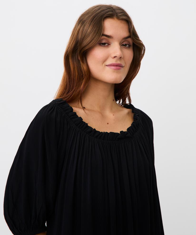 MaNaneh Viscose Maxi Dress Black