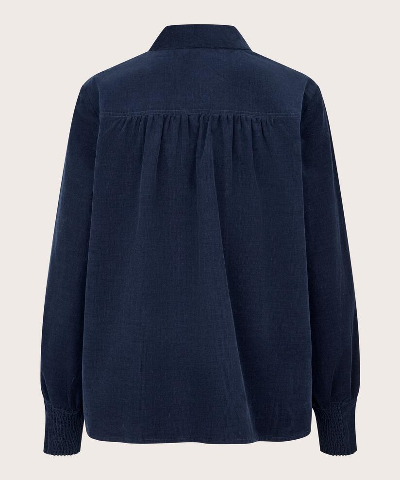 MaIrithiel Baby Cord Shirt Dress Blue