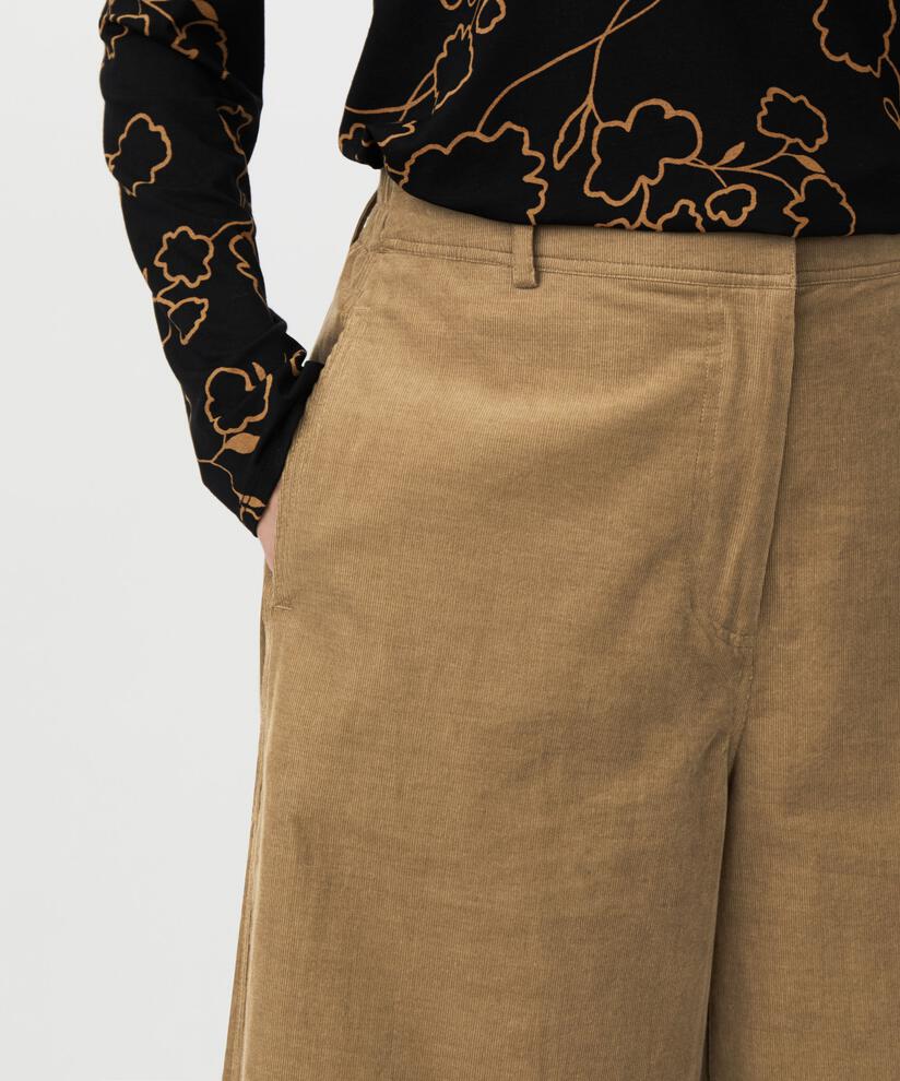 MaPylenna Baby Cord 7/8 Trouser Petrified Oak