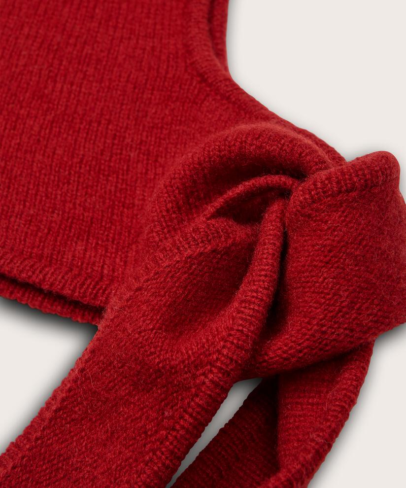 MaRhen Wool Mix Hooded Scarf
