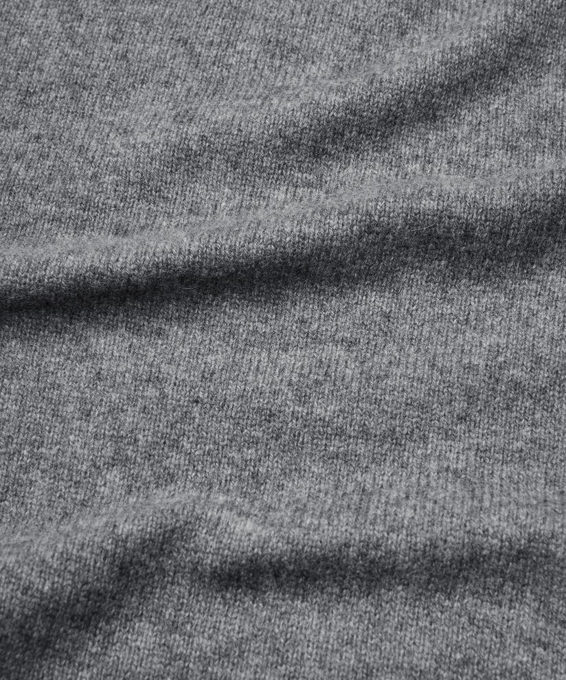 MaRylah Triangular Wool Scarf Grey Melange