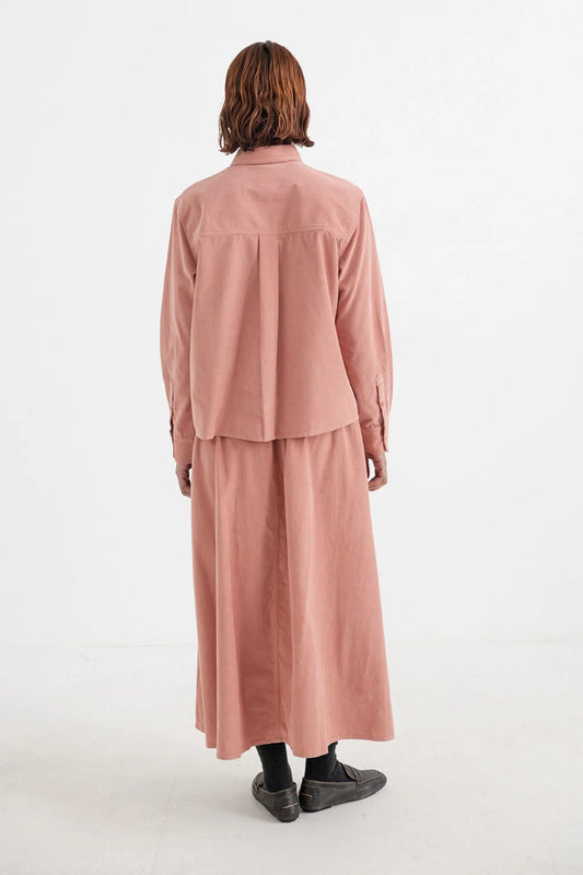 Hailey Baby Corduroy Skirt Old Rose