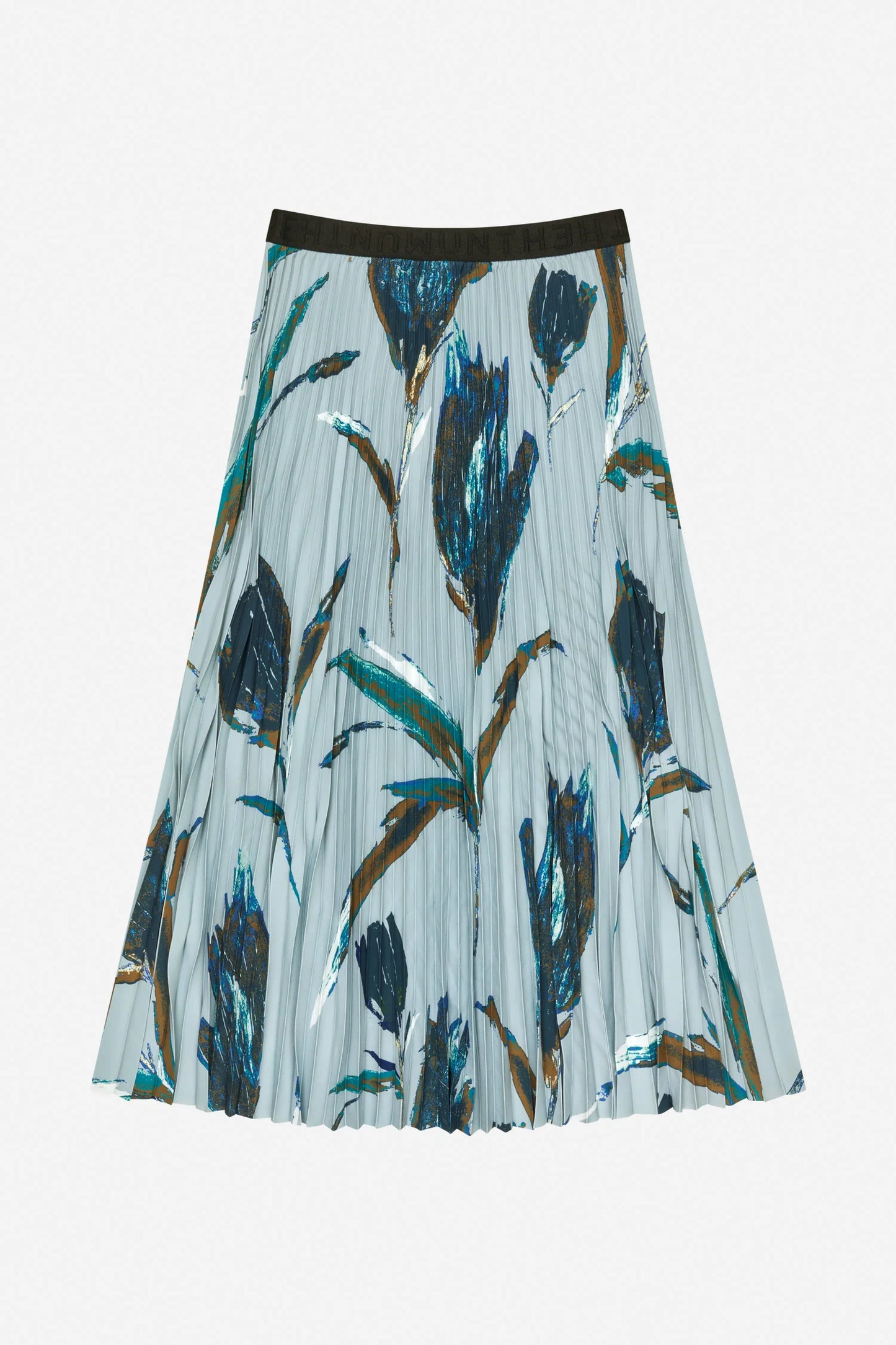 Charming Pleated Midi Skirt