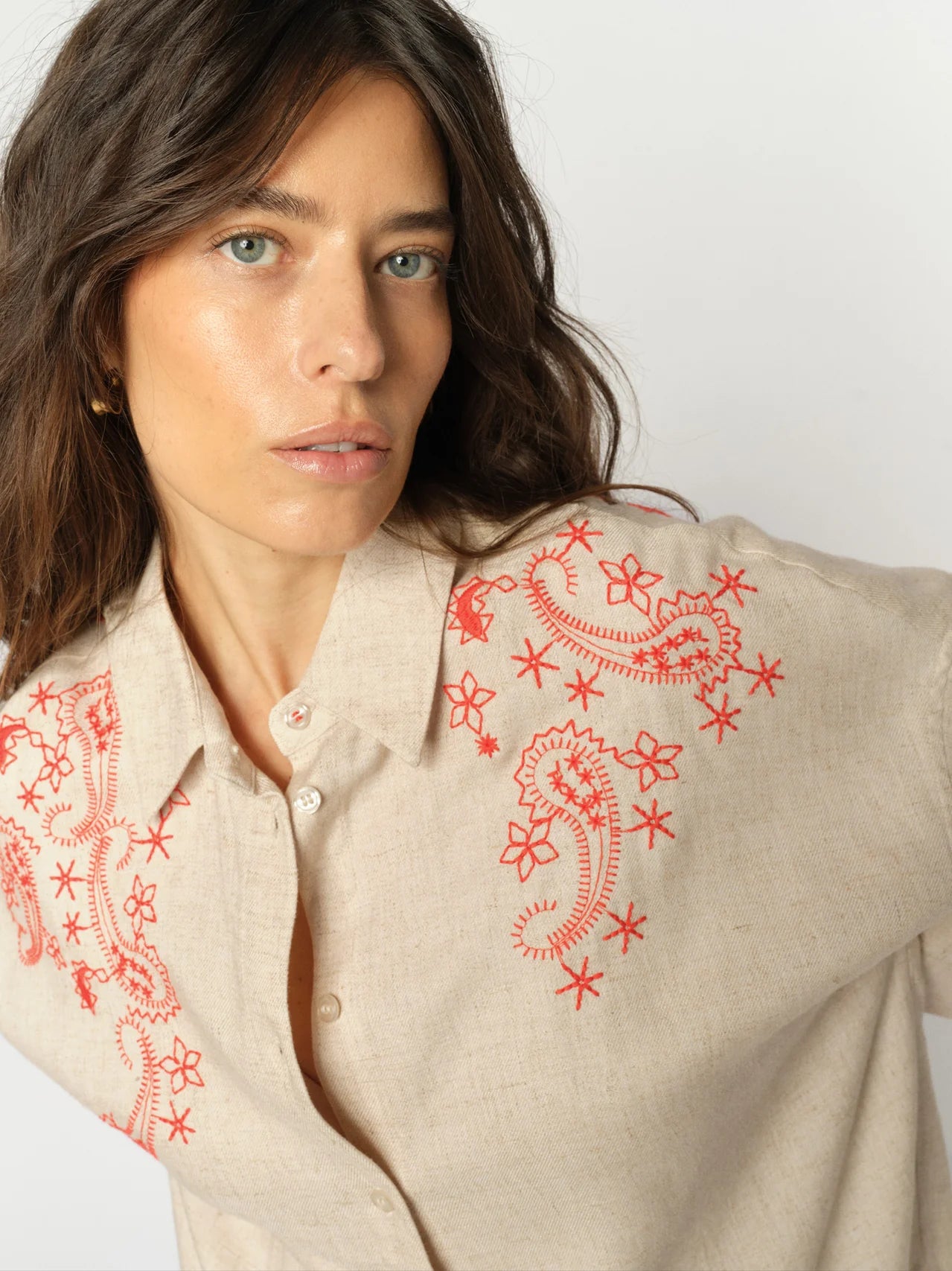 MMAudri Coleen Shirt Clay