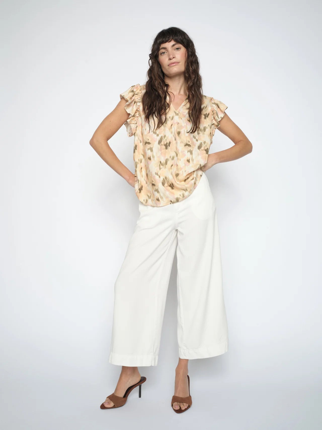MMBantry Stalom Cropped Trouser White