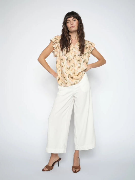MMBantry Stalom Cropped Trouser White