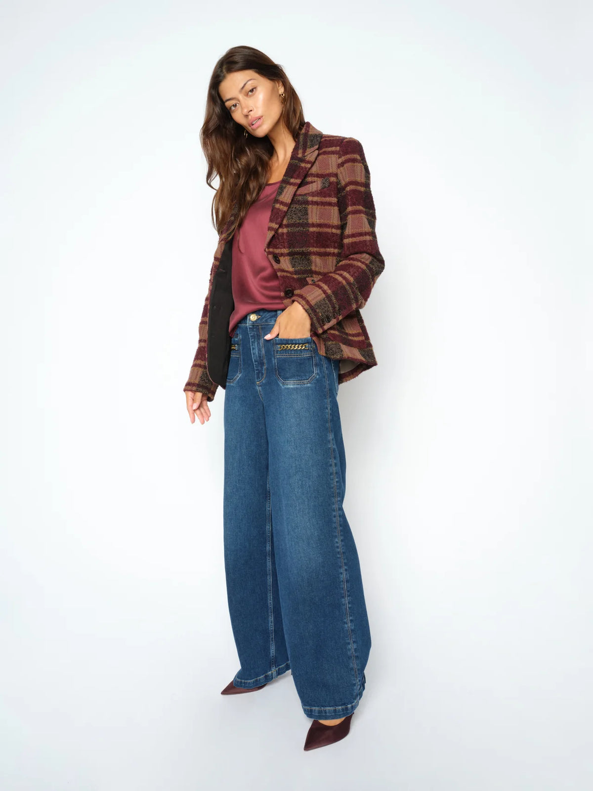 MMColette Sernora Jeans Dark Blue 32"