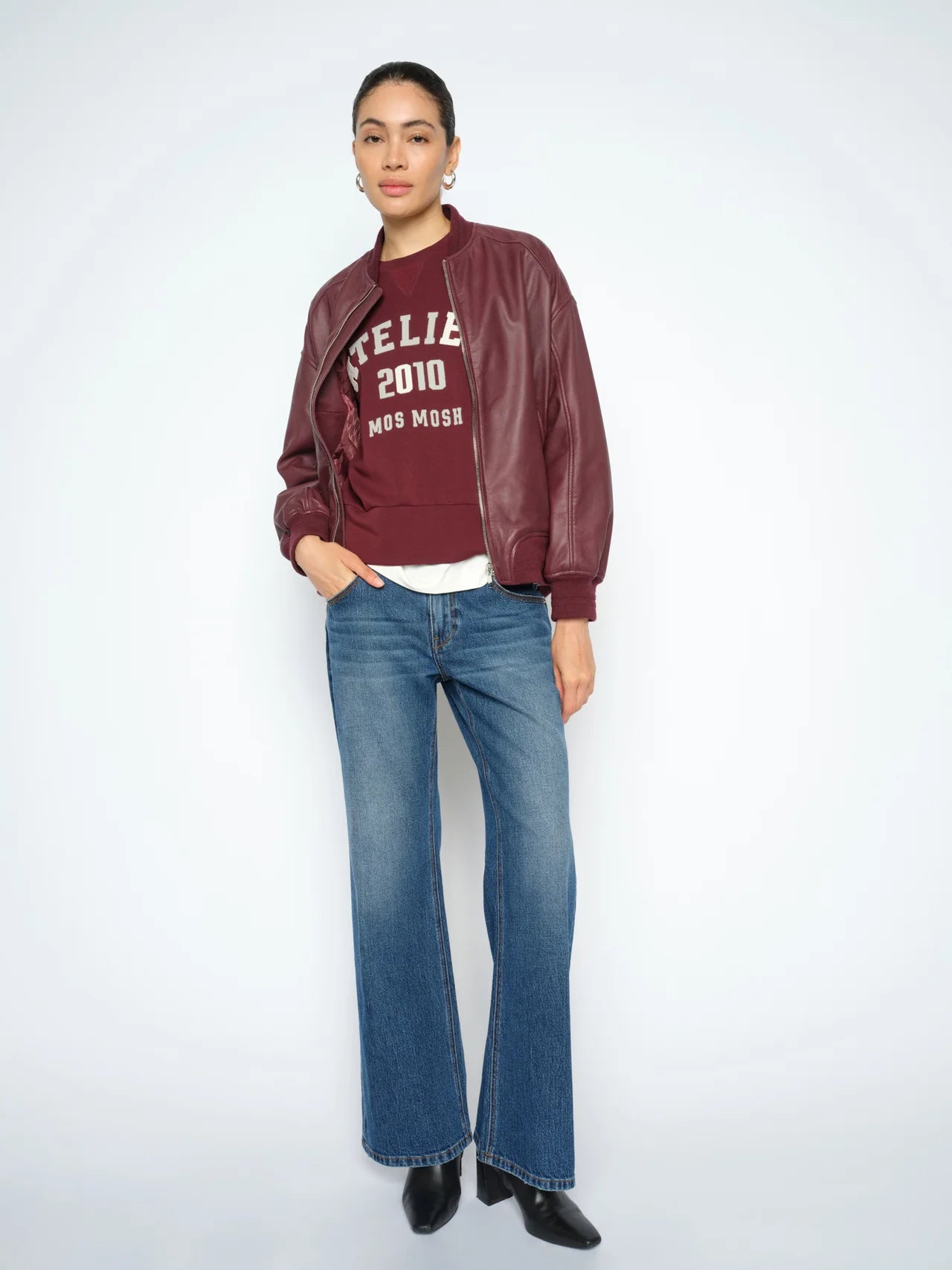 MMMarlena Sico Flared Jeans Blue