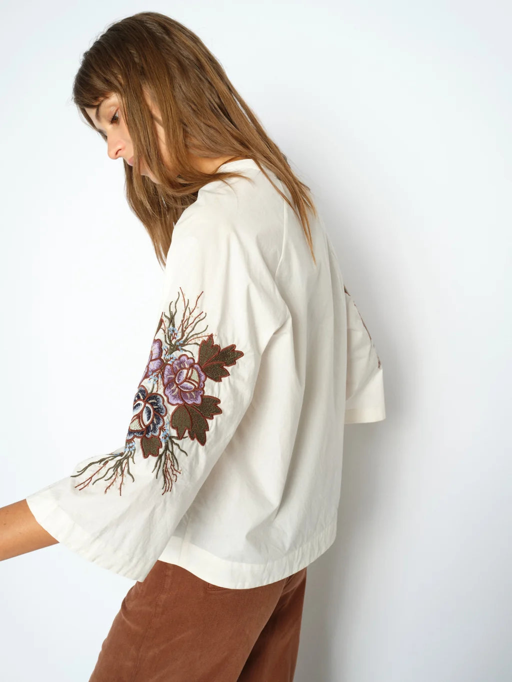 MMAleysa Popli Blouse Ecru