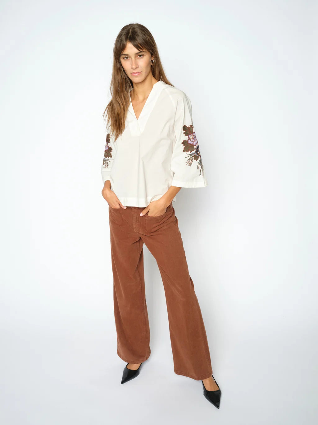 MMSoey Marbido Trouser Downtown Brown