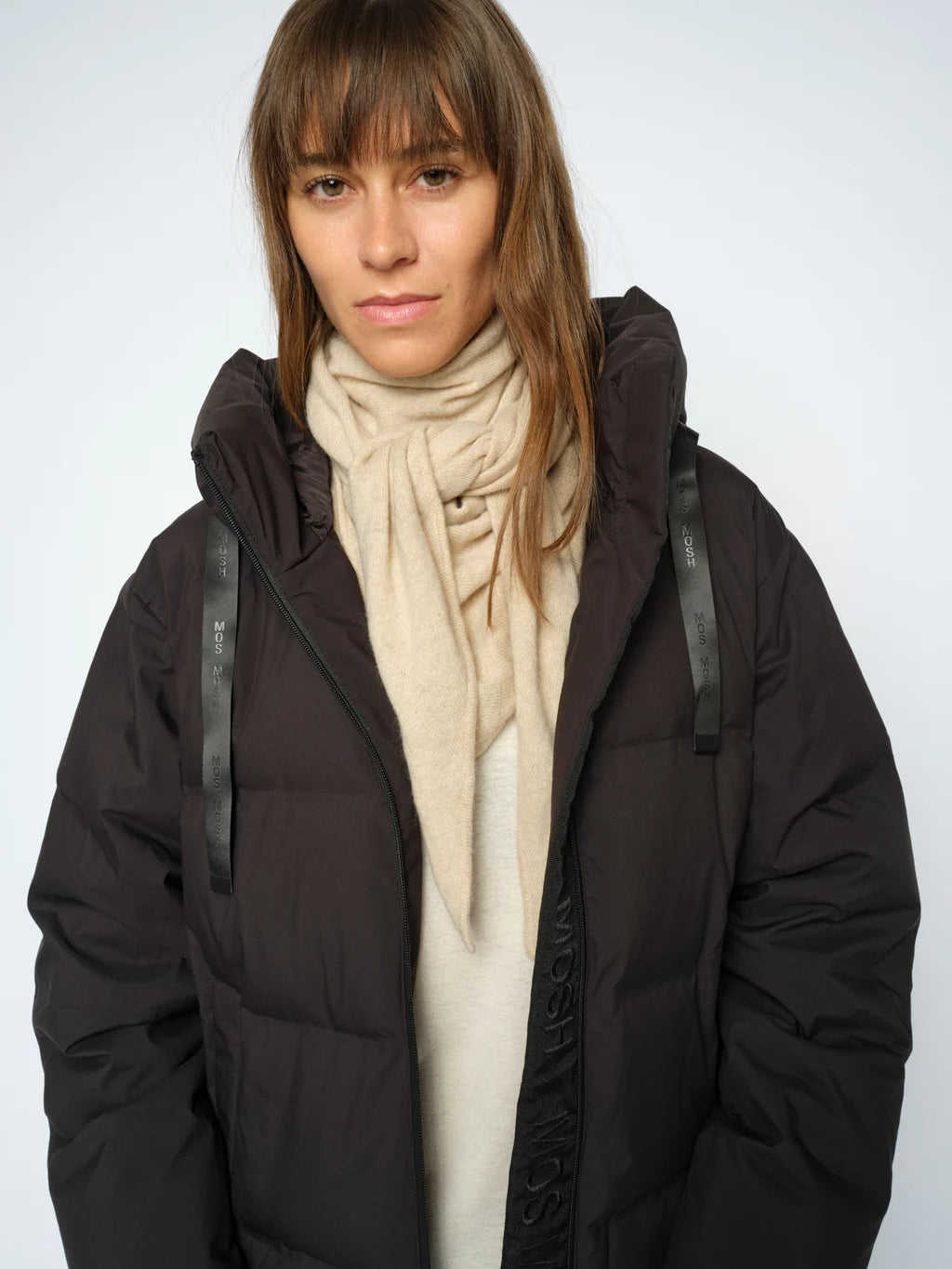 MMEnata Cashmere Triangle Knitted Scarf