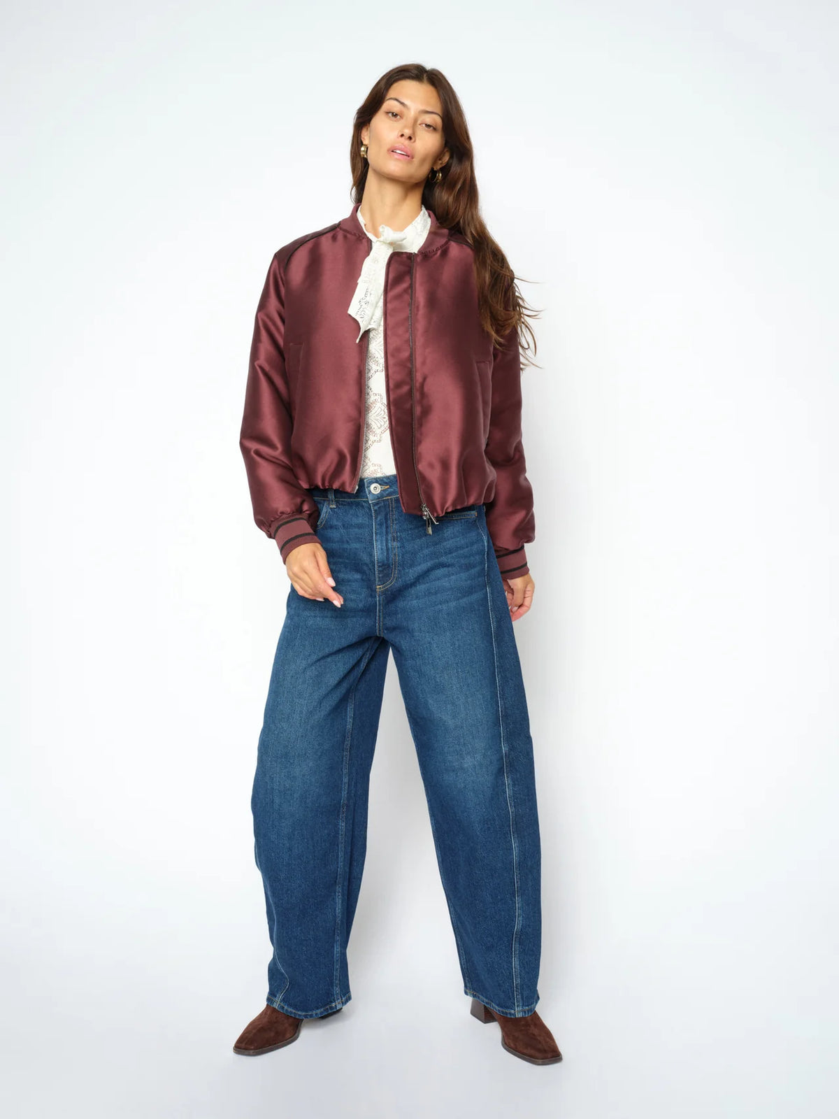 MMCindy Draciel Barrel Leg Jeans