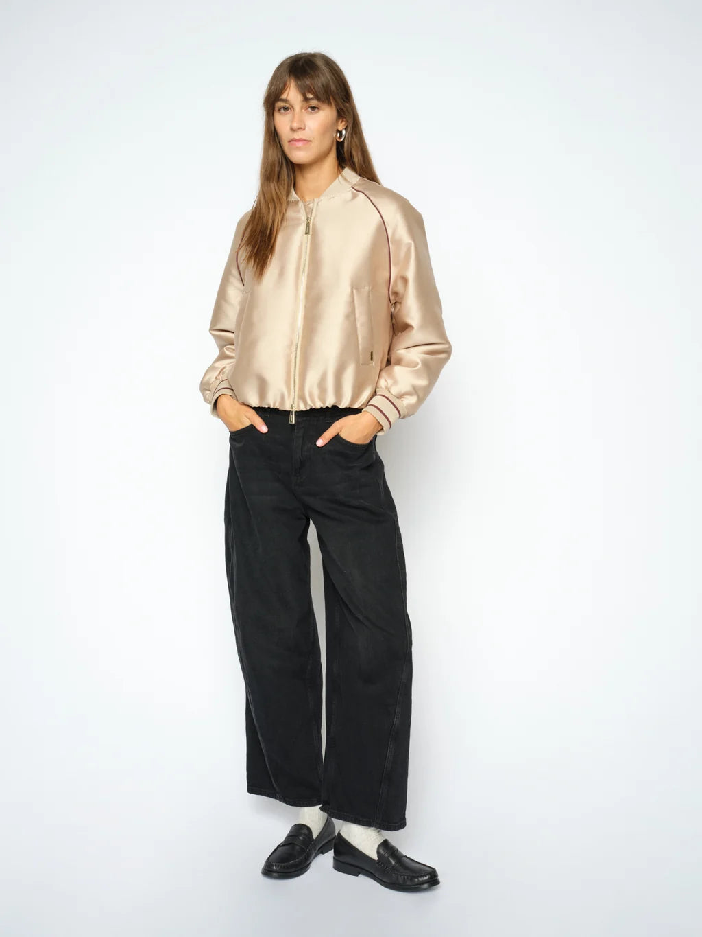 MMCindy Draciel Barrel Leg Jeans