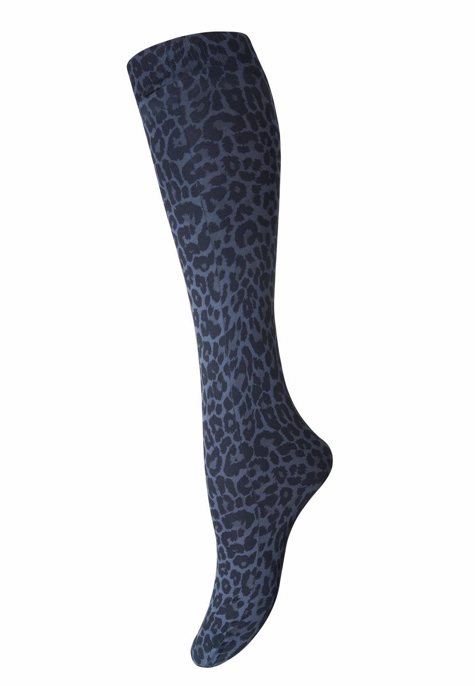 Leopard knee high - 50 Den OS