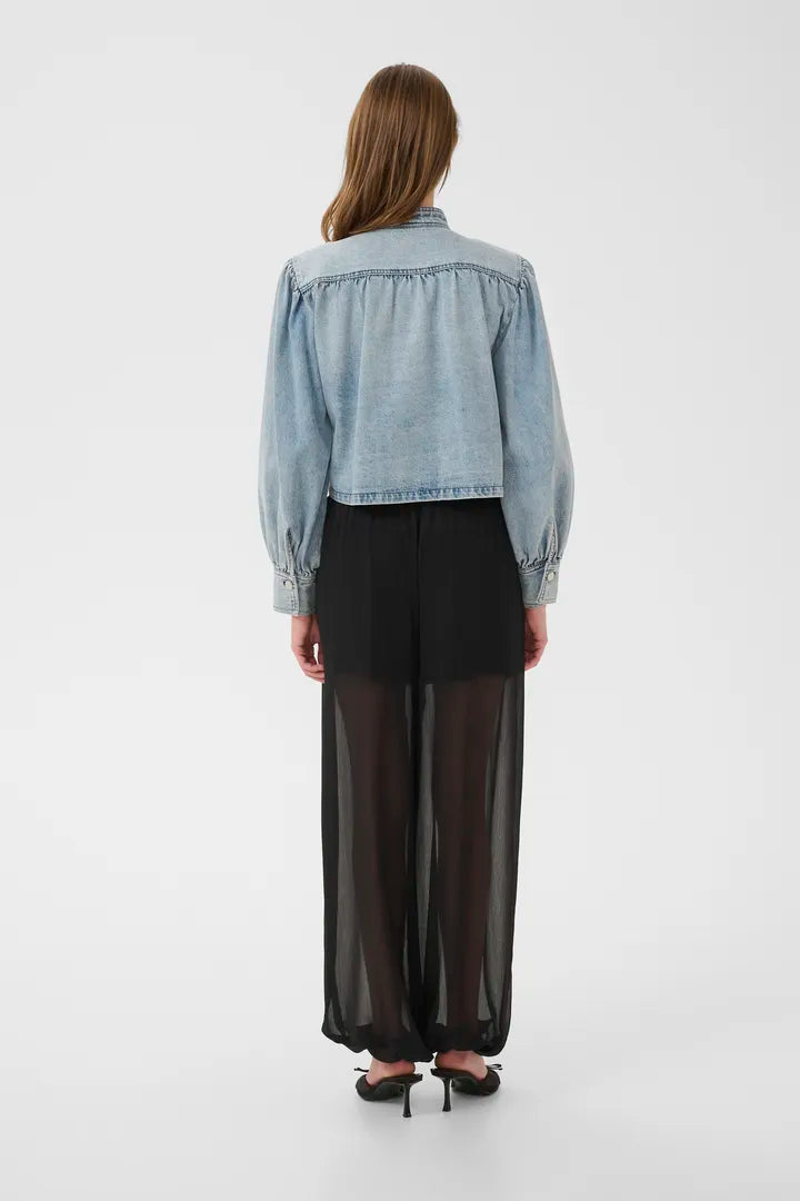 KBEstelle Denim Blouse Vintage Blue