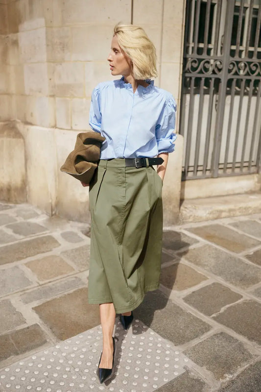 KBElse Blouse with Plise Sleeve