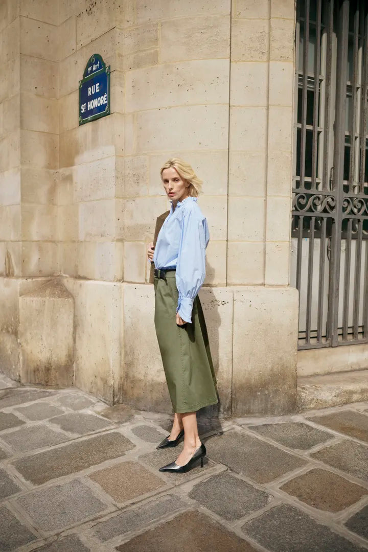KBElse Blouse with Plise Sleeve