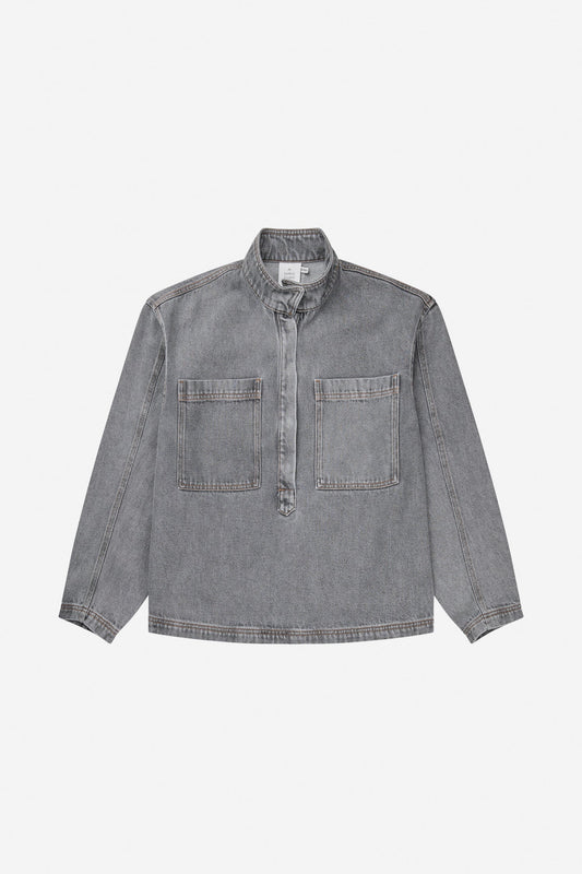Tuxa Denim Shirt Grey