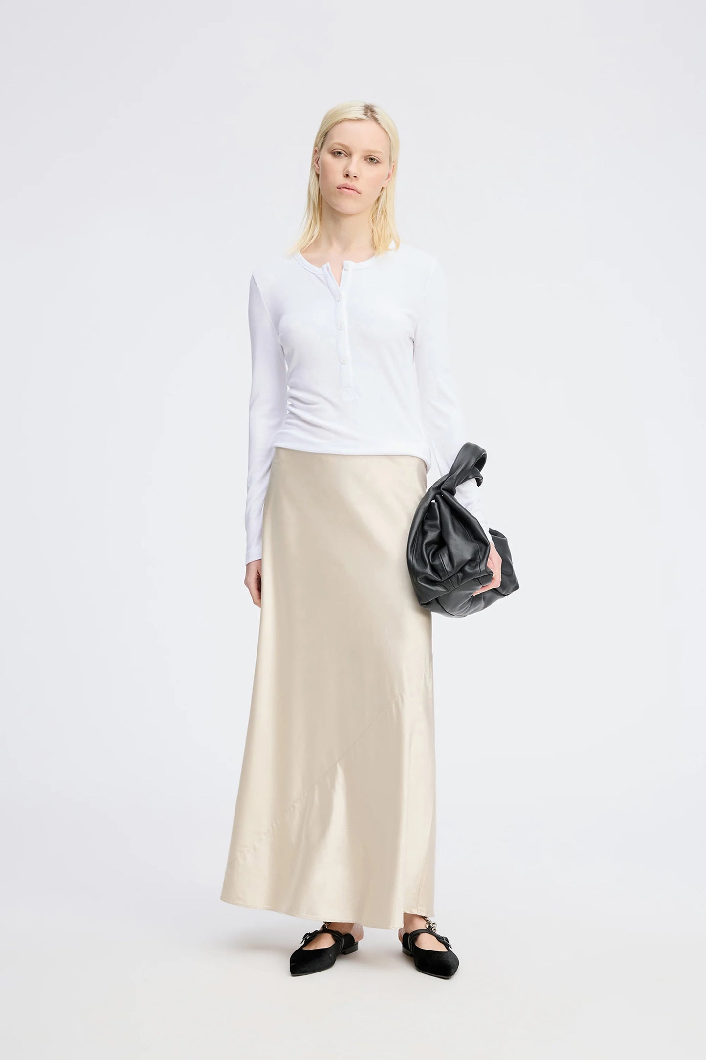 Grace Ribbed Long Sleeved T-Shirt