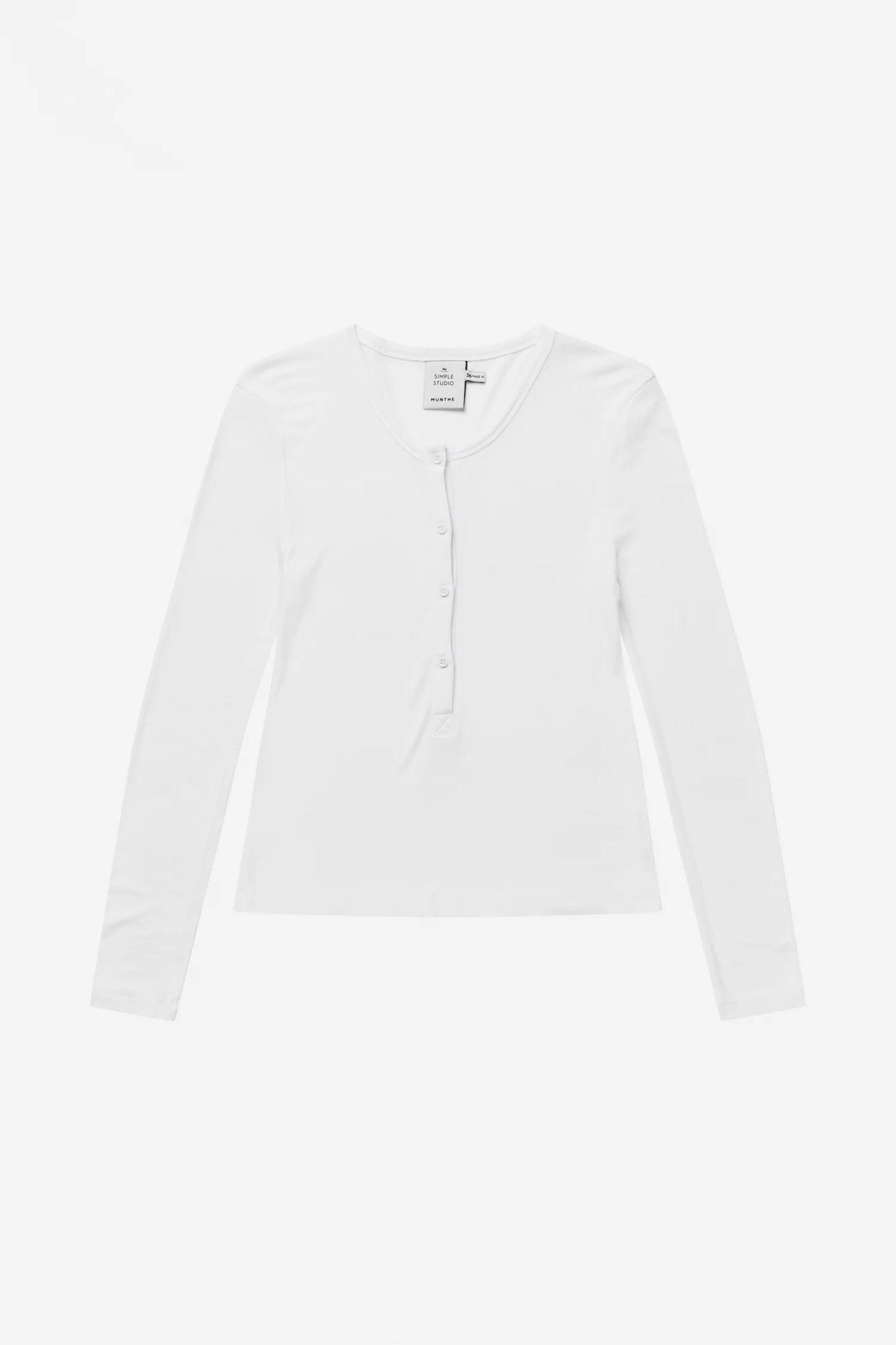 Grace Ribbed Long Sleeved T-Shirt