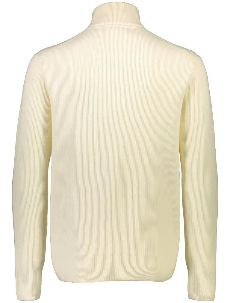 Mens - Cotton Mix Jumper with Neck Zip (804030)