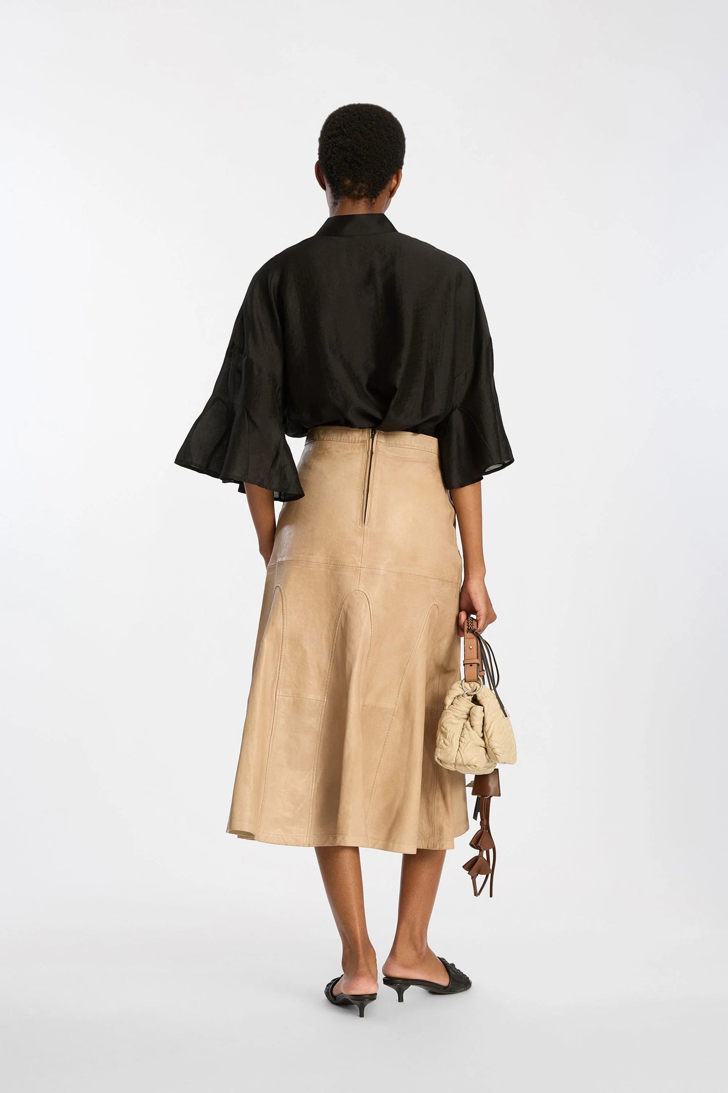 Birkson Sheer Elegant Blouse Black