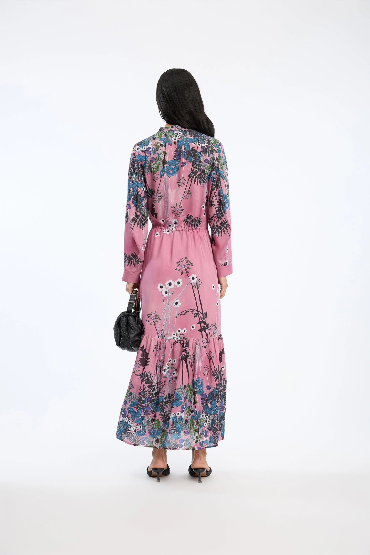 Bernadette Floral Maxi Dress PrintBerry