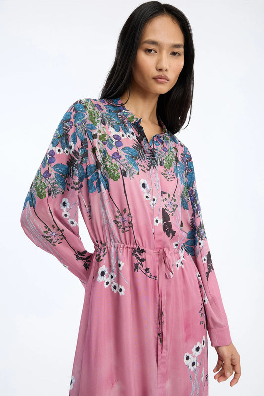 Bernadette Floral Maxi Dress PrintBerry