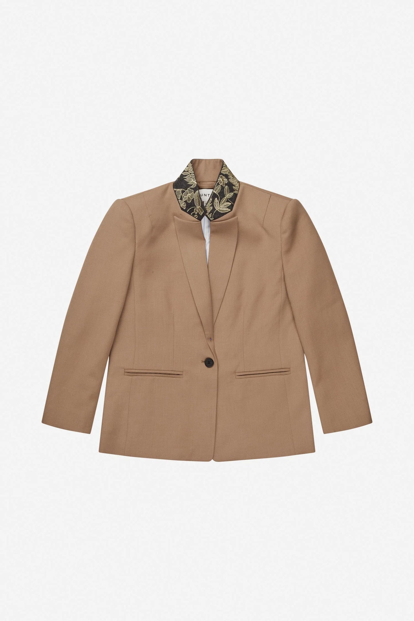 Bineeta Tailored Blazer Camel