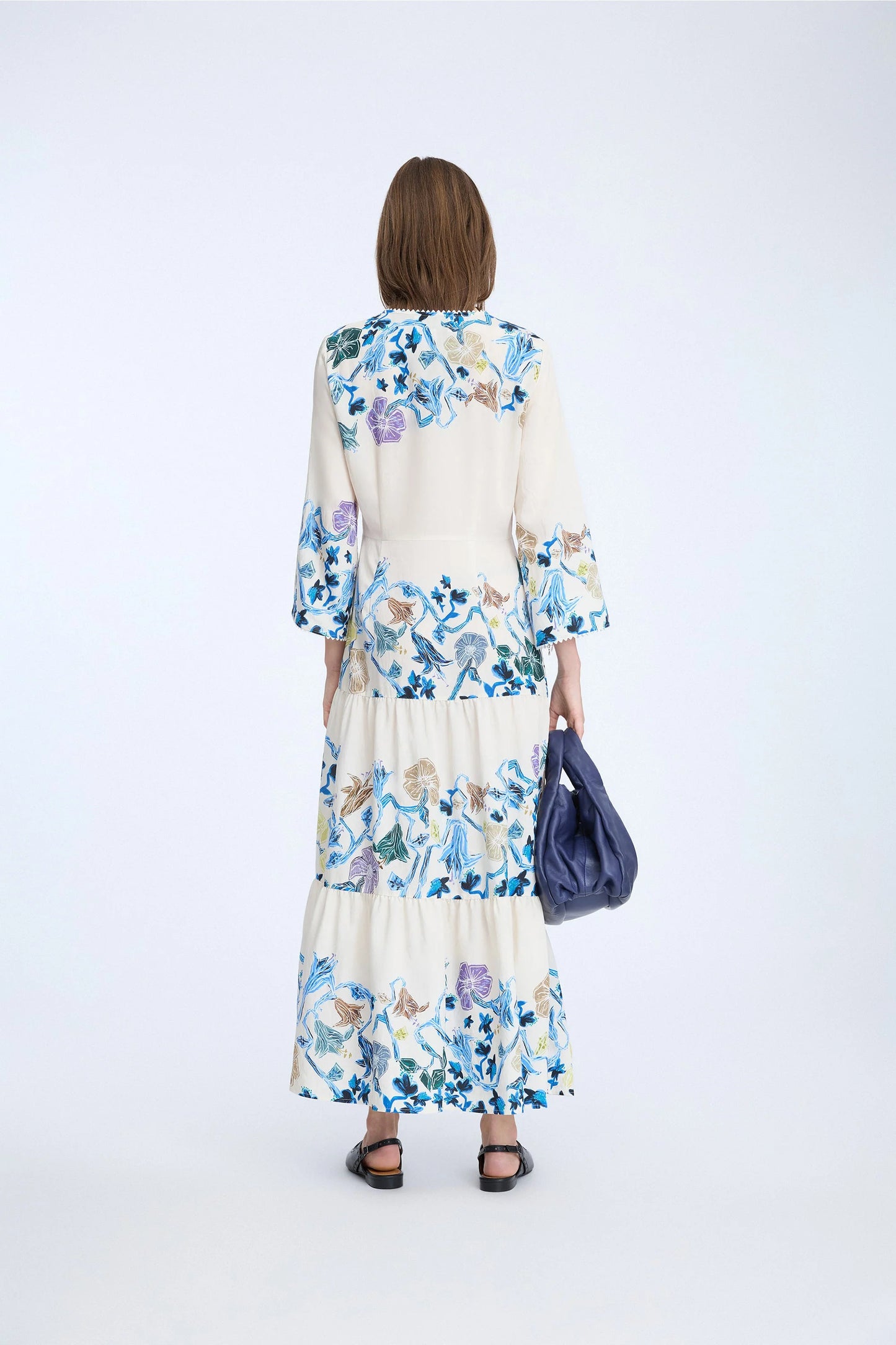 NAO Maxi Print Dress PrintIvory
