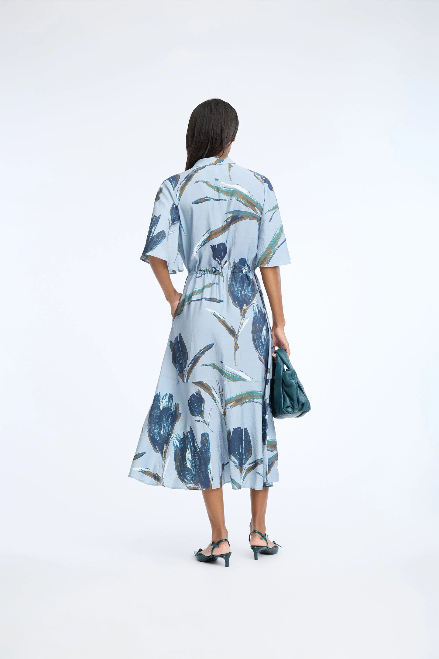NANNY Printed Dress PrintGrey