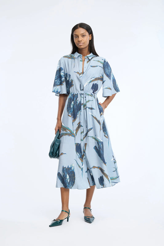 NANNY Printed Dress PrintGrey
