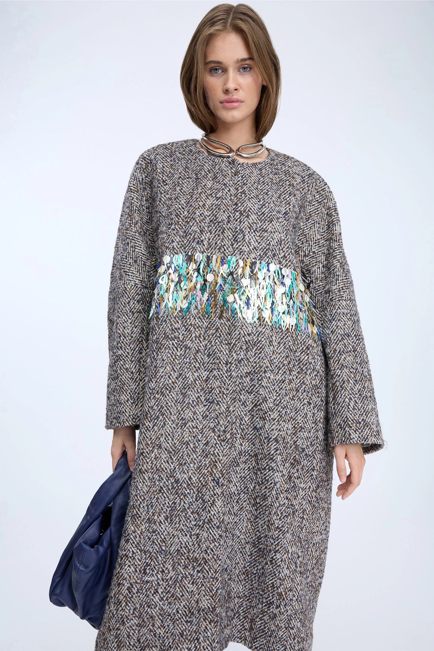 NINELLA Embellished Coat